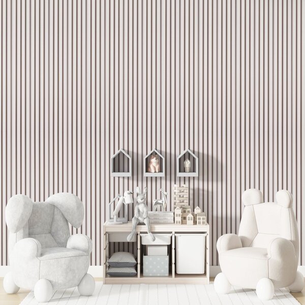 Panoul decorativ din PVC Ecru cu dimensiuni 15х1х270 cm