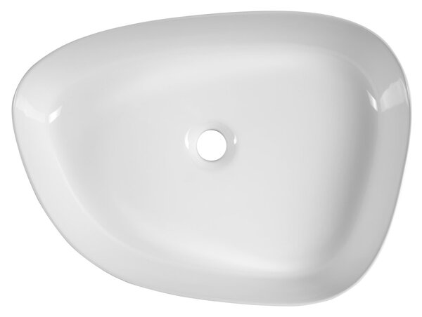Aqualine Aqualine, Lavoar de blat ceramic, 55x42cm, alb, 55421
