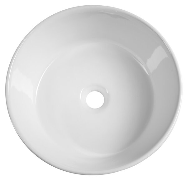Aqualine Aqualine, Lavoar de blat ceramic, diametru 40 cm, alb, 40150
