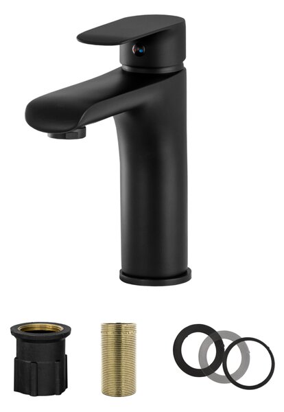 Gamma Pico, baterie lavoar h-170, negru mat, GMA-BPOUW-BK