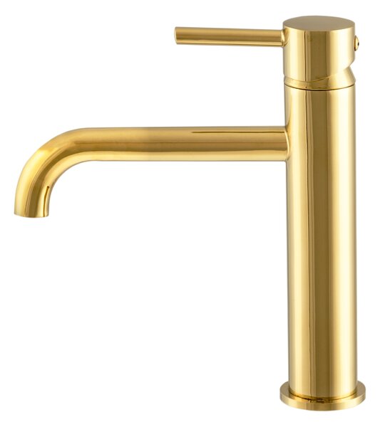 Gamma Roy, baterie pentru lavoar h-220, auriu lucios, GMA-BRYU-GD