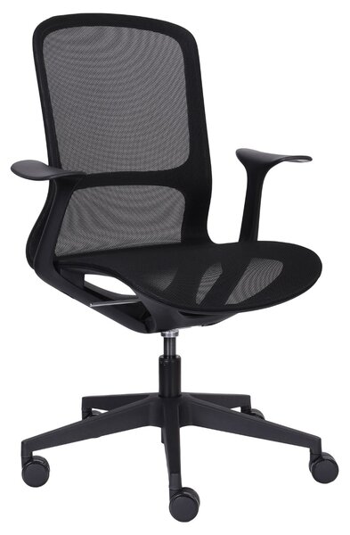 Scaun de birou Rainbow negru