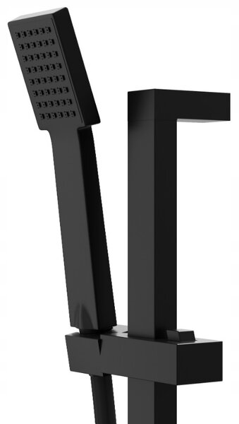 Gamma Zn3, coloană de duș cu duș manual 62 cm, negru mat, GMA-ZN3-BK
