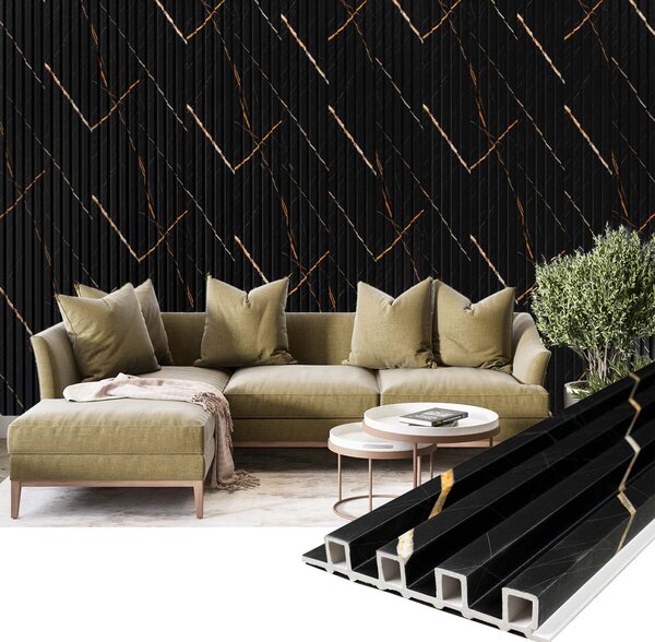 Panoul decorativ pentru PVC Uran 270 х 16 х 1,8 cm