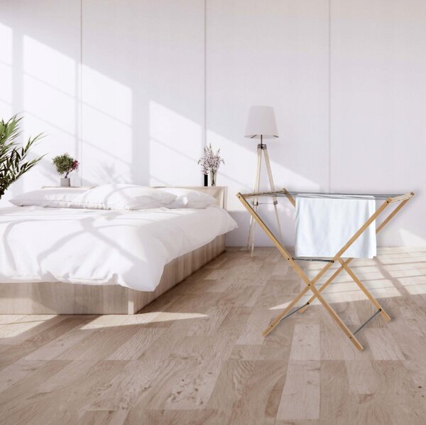 Linia Erga Aurora, uscător de rufe din lemn 95x62,5x90 cm, în picioare, maro-negru, ERG-SEP-1003SEPSULUNA