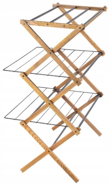 Erga Aurora Plus, uscător de rufe 69x49,5x97 cm, în picioare, maro-negru, ERG-SEP-1265SUAURPLUD