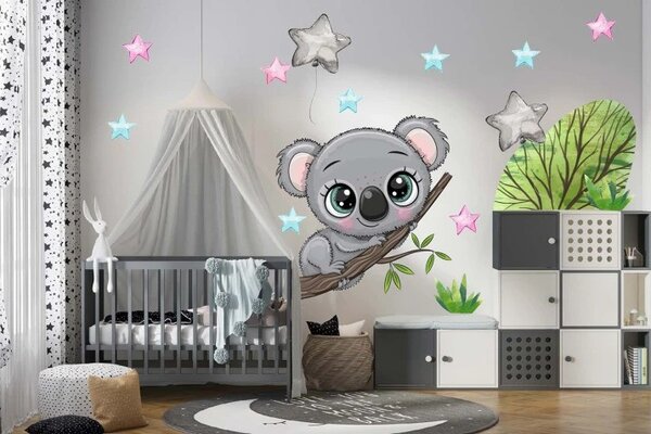 Autocolant de perete pentru copii koala 80 x 160 cm