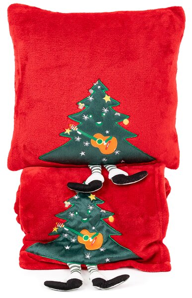 Față de pernă de Crăciun 4Home Merry Christmastree, 40 x 40 cm