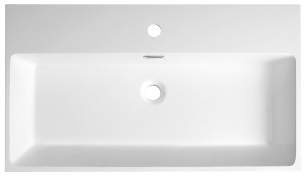 Sapho Sapho, lavoar ACVATIC, marmura turnata, 80x46cm, alb, AT080