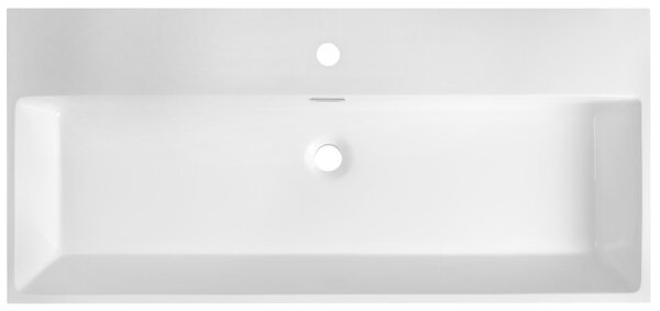 Sapho Sapho, lavoar ACVATIC, marmura turnata, 100x46cm, alb, AT100
