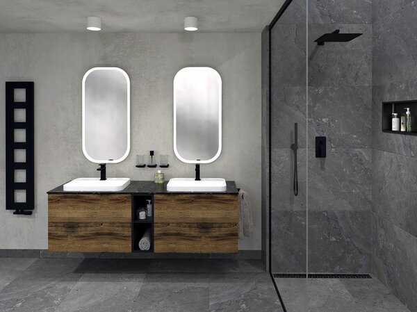 Sapho Sapho, oglinda MANOR cu iluminare LED 50x100cm, MN500