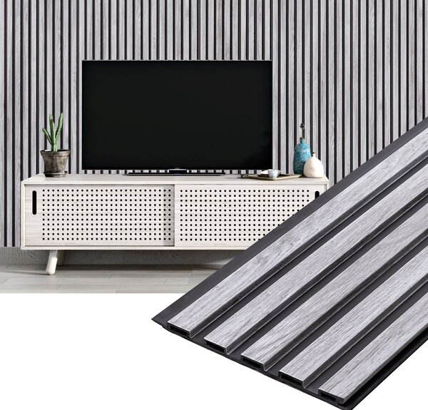 Decorative PVC Panel Ellis dimensiune 15x1x270cm