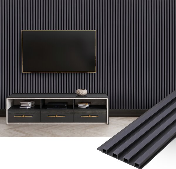 Panoul decorativ din PVC Inso dimensiune 16x1.8x270cm