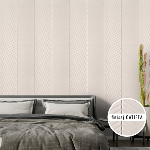 Panou autoadeziv Bianco Linea - 60x300cm