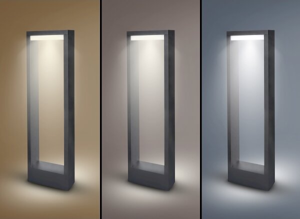 Lampă LED de exterior Brilagi RAGUSA LED/7W/230V 3000/4000/6000K antracit IP54 50 cm