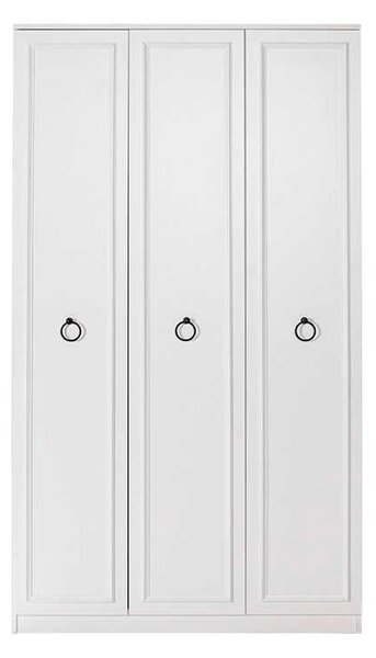 Dulap Haine Adore Hampton, 3 usi, Alb, 103x185x52 cm