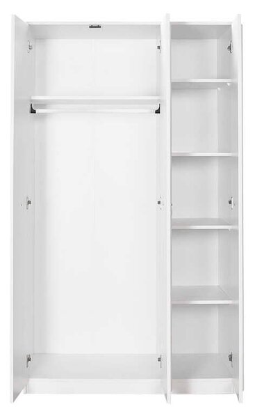 Dulap Haine Adore Hampton, 3 usi, Alb, 103x185x52 cm