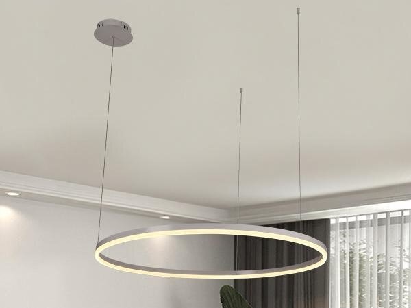 Lustră LED dimabilă pe cablu LED/55W/230V 3000-6500K + telecomandă
