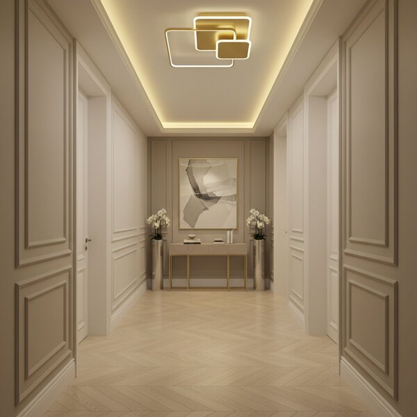 Lampă de tavan APP1713-C GOLD LED