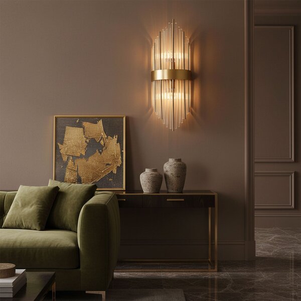 Lampa de perete APP1761-1W Brush Gold