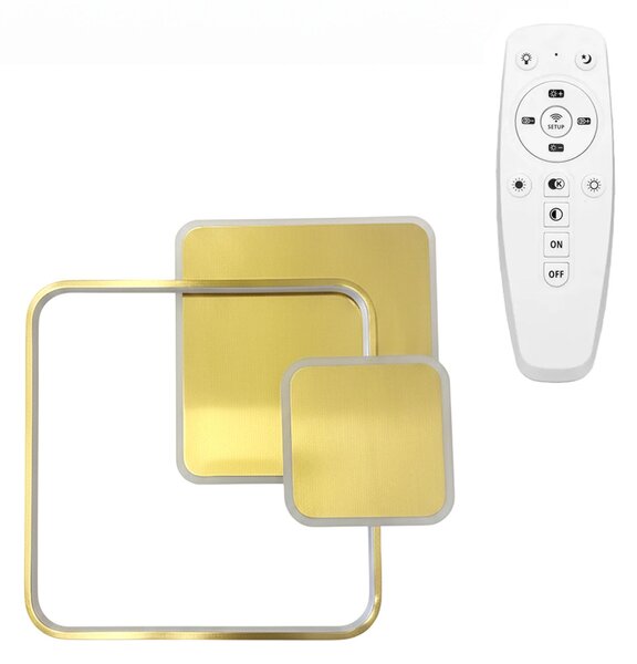 Lampă de tavan APP1714-C Brush Gold LED