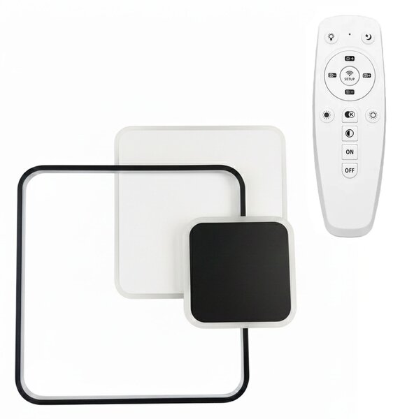 Lampă de tavan APP1712-C BLACK LED