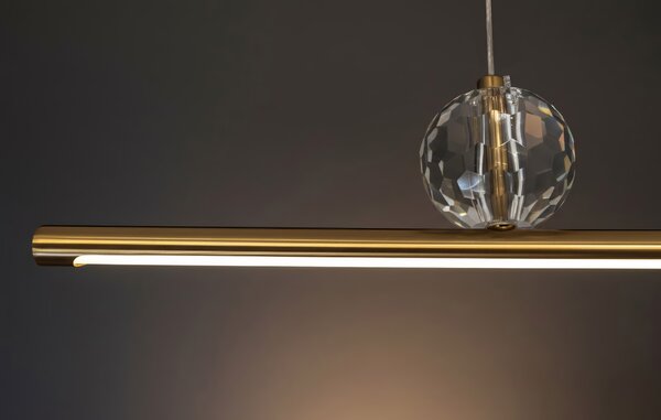 Lampă suspendată LED APP1778-CP Brush Gold