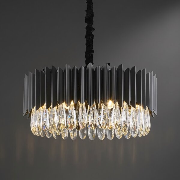 Lampă suspendată APP1657-8CP Black