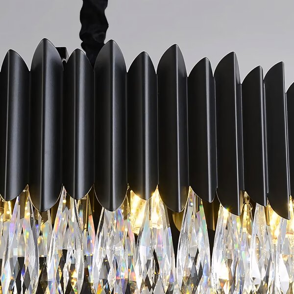 Lampă suspendată APP1657-8CP Black