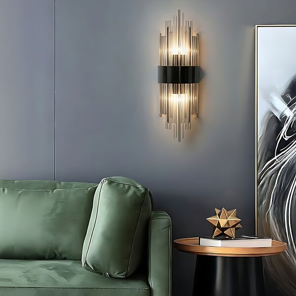 Lampa de perete APP1760-1W Black/Grey