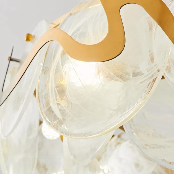 Lampă suspendată APP1544-8CP Brush Gold