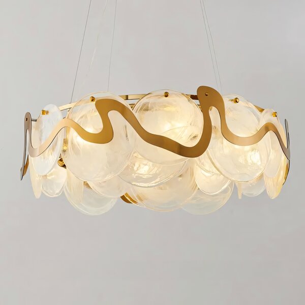 Lampă suspendată APP1544-8CP Brush Gold