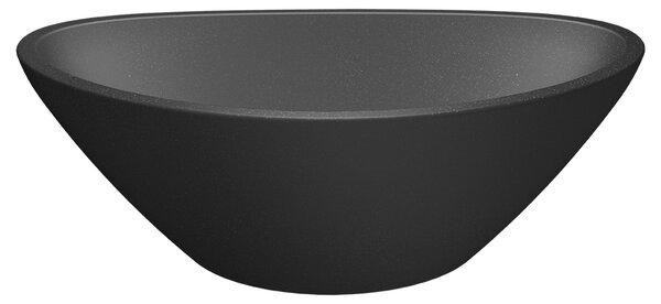 Laveo Vela, lavoar blat granit 340x200x130 mm, negru, LAV-VGV1710T
