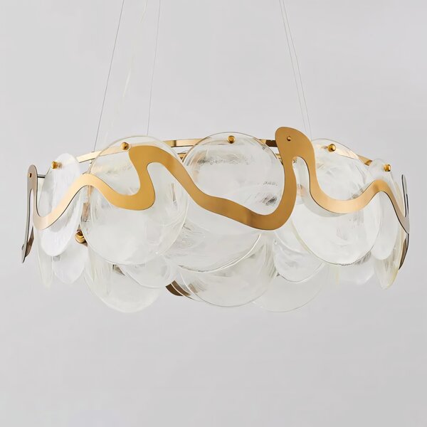 Lampă suspendată APP1544-8CP Brush Gold