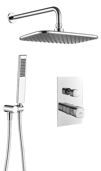 Laveo Tores, set de duș ascuns, crom, LAV-BVT_001P