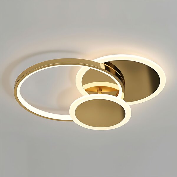 Lampă de tavan APP1710-C Gold LED