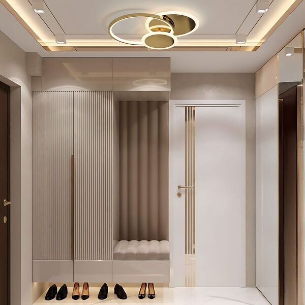 Lampă de tavan APP1710-C Gold LED