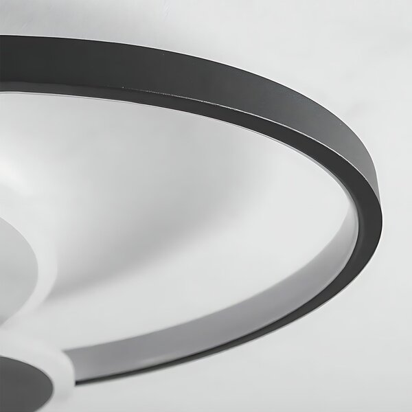 Lampă de tavan APP1709-C Black LED