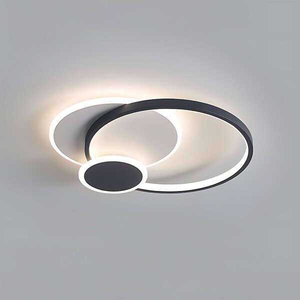 Lampă de tavan APP1709-C Black LED