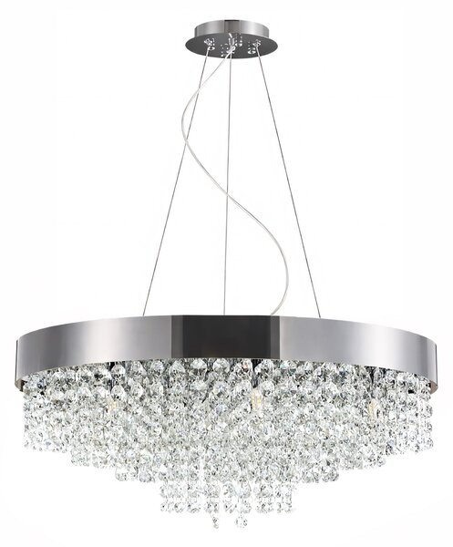 Lampă suspendată APP1786-16CP 60 cm Chrome