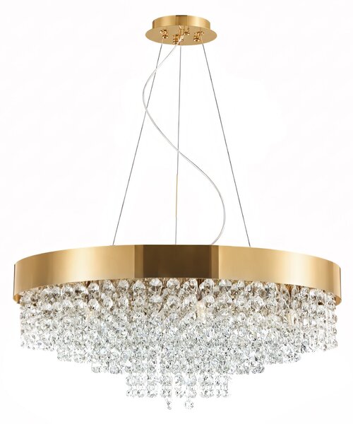 Lampă suspendată APP1787-16CP 60 cm Gold