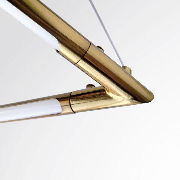 Lampă suspendată LED APP1776-CP Brush Gold