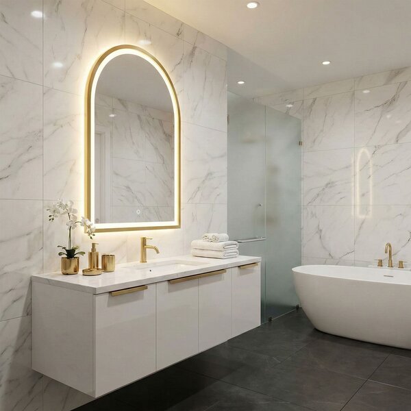 Oglindă LED 60x100cm DART GOLD