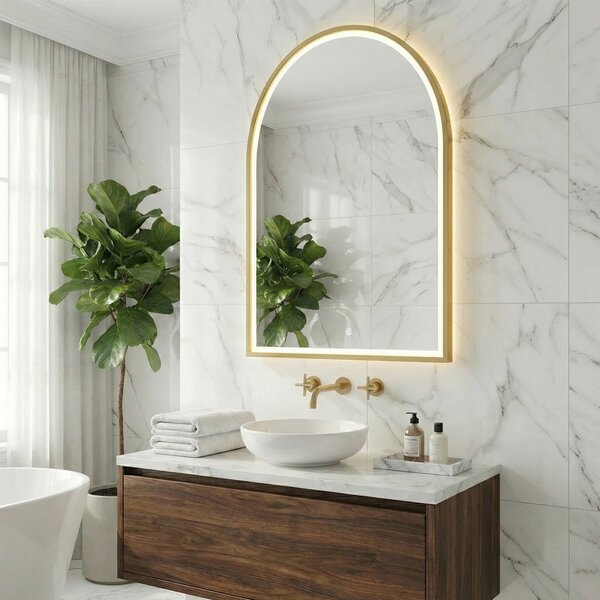 Oglindă LED 60x100cm DART GOLD