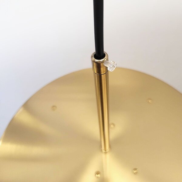 Lampa LED APP1687-1CP 30CM BRUSH GOLD