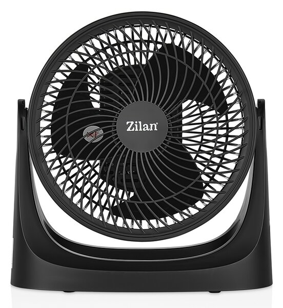 Ventilator de masa ZILAN ZLN7095 - 35W, 3 trepte, silentios, negru