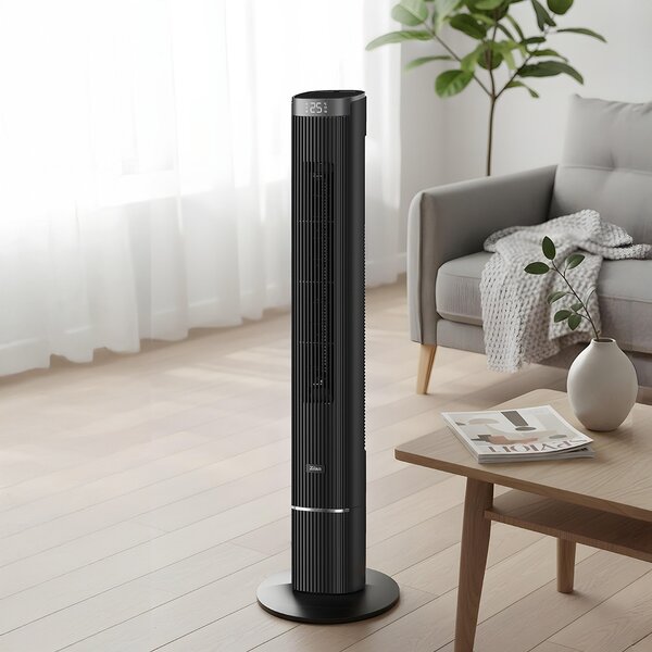 Ventilator Turn Fara Palete ZILAN ZLN4725, Timer, 12 trepte de viteza, 4 moduri presetate, Silentios, Putere 40W