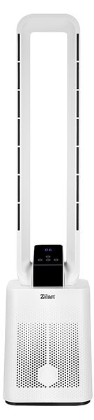 Ventilator turn fara palete ZILAN ZLN1085 - 50W BLDC, 12 viteze, timer 15h, telecomanda