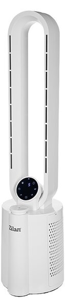 Ventilator turn fara palete ZILAN ZLN1117 - 40W, umidificare, ionizare, telecomanda