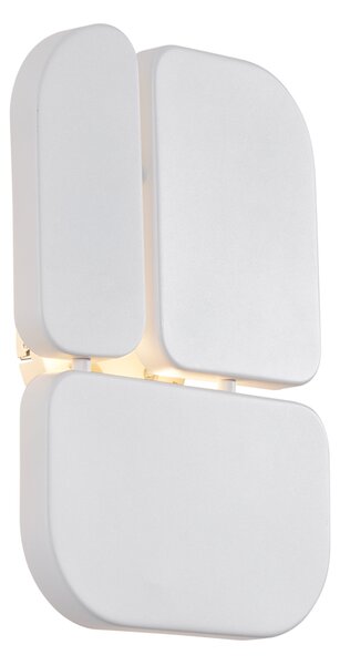 Lampă de perete de design albă cu 3 lumini - Planes